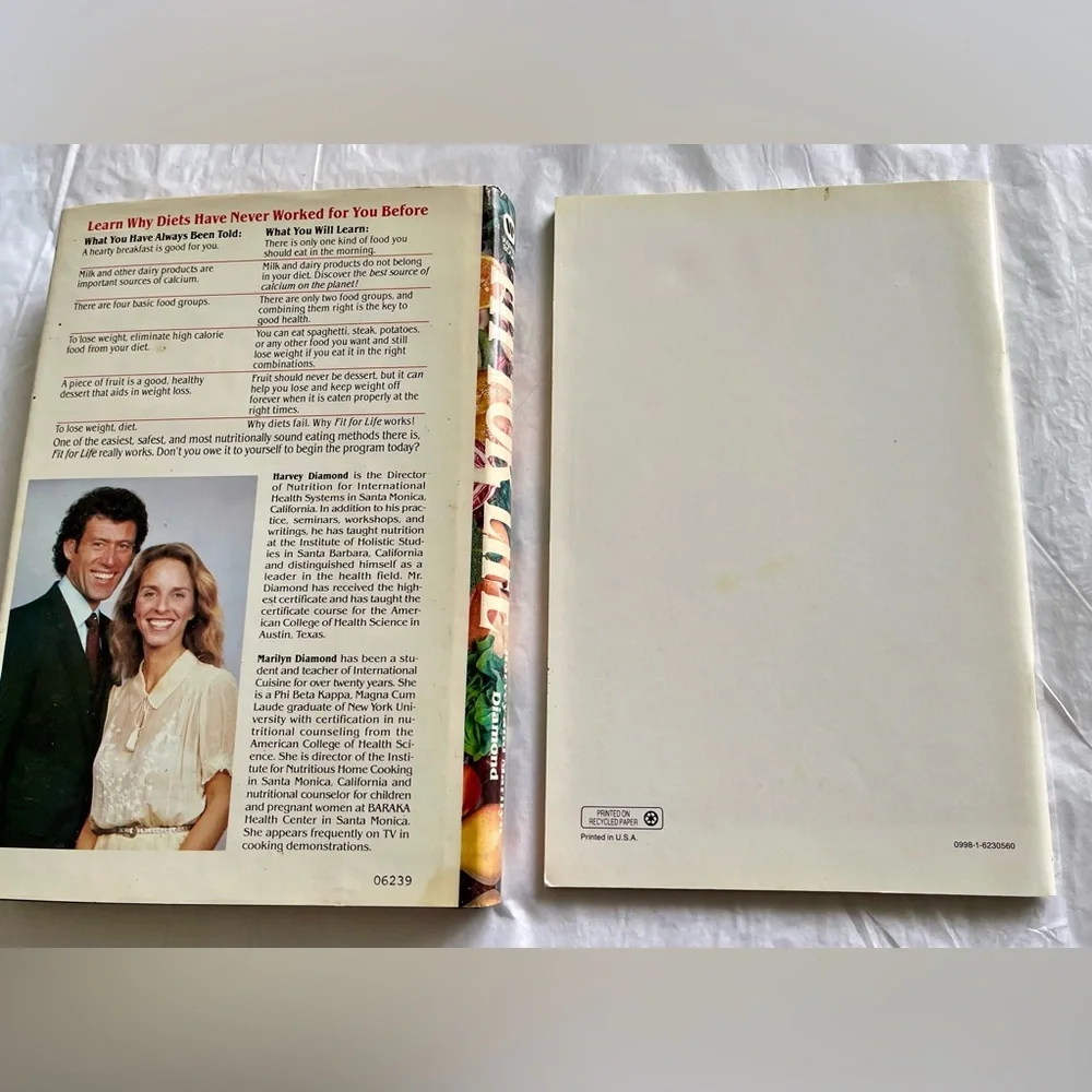 2 Books Kellogg Favorites Cookbook Fit for Life Book Vintage